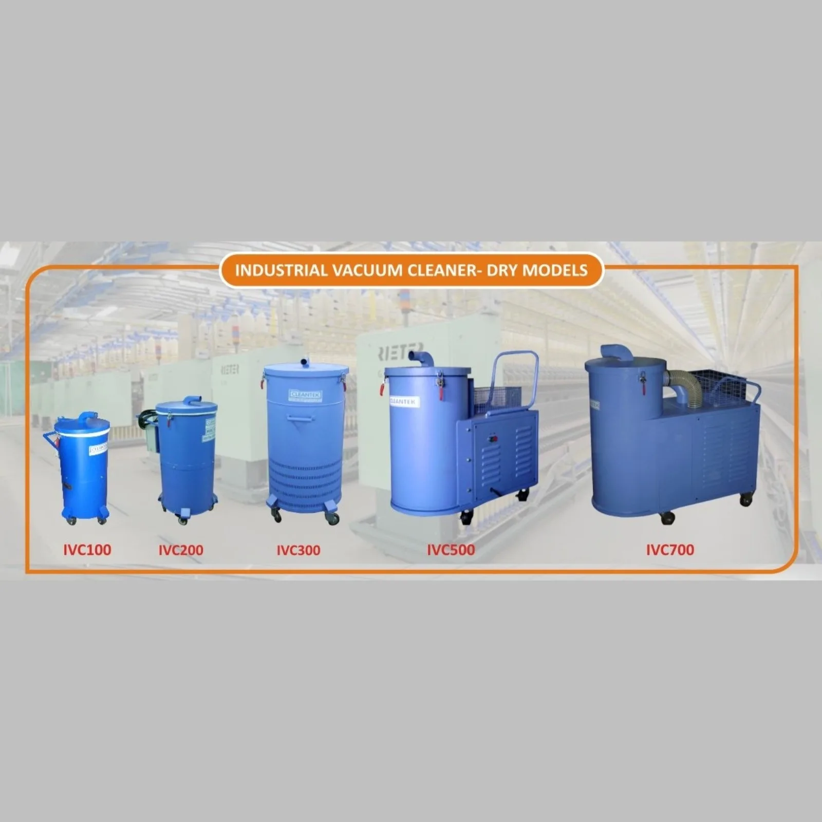 Textile vacuums